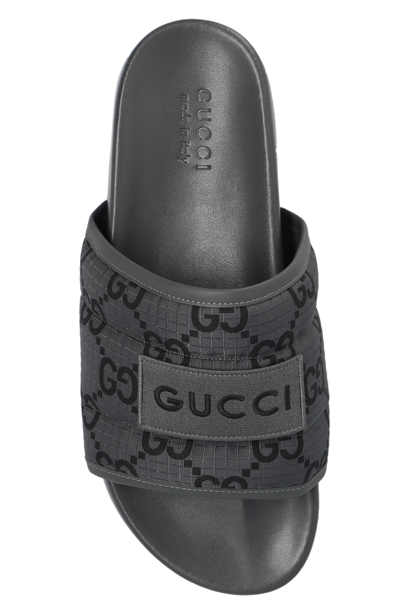 Grey Monogrammed slides Gucci Vitkac Australia